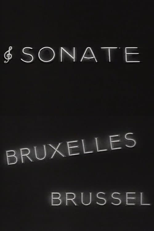 Poster for Sonate in Brussel