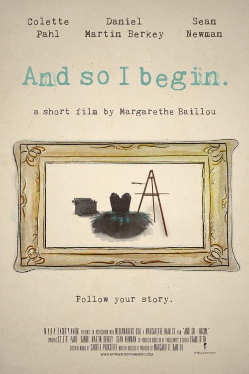 Poster for And So I Begin