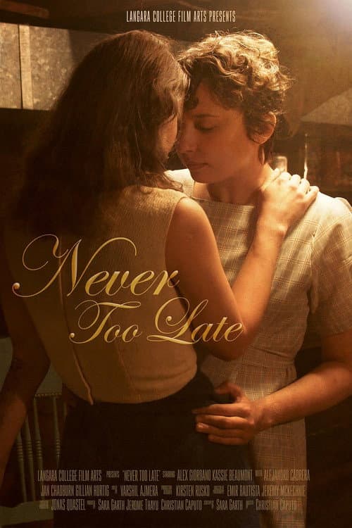 Poster for Never Too Late