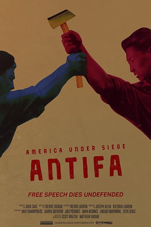 Poster for America Under Siege: Antifa