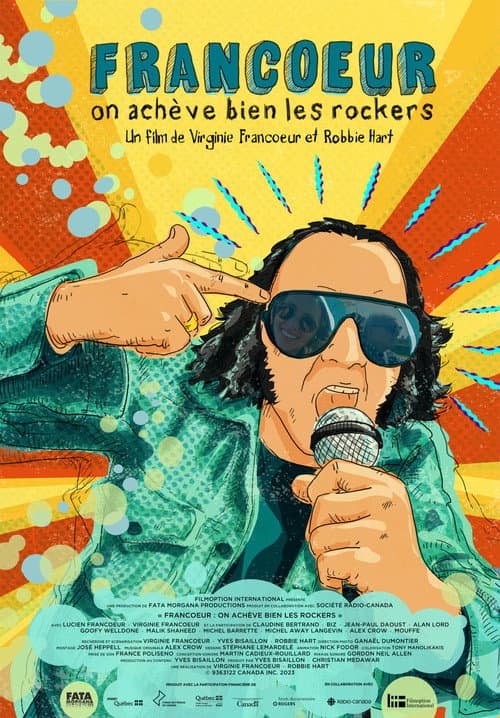 Постер до фільму «Francoeur : On achève bien les rockers»