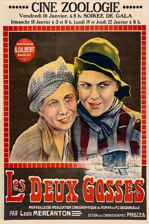 Poster for Les Deux Gosses