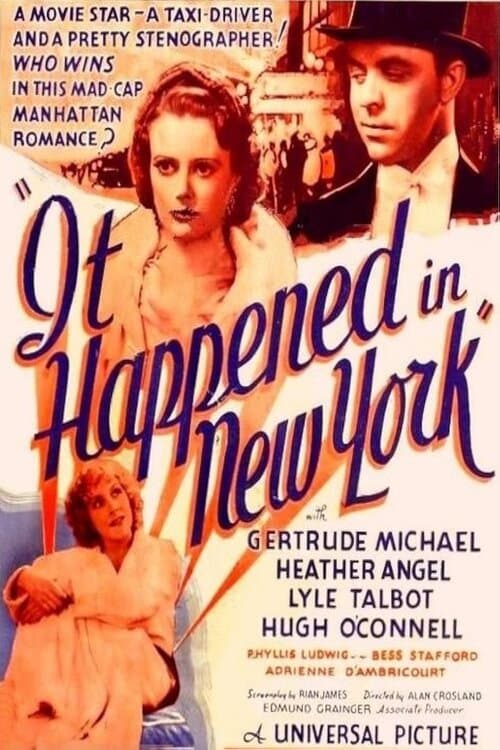 Poster for It Happened in New York