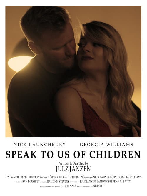 Poster for Speak to us of Children