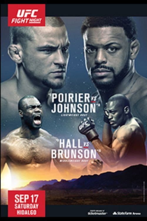 Poster for UFC Fight Night 94: Poirier vs. Johnson