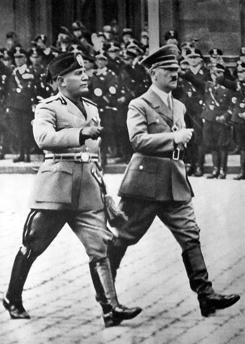 Poster for Mussolini in Deutschland