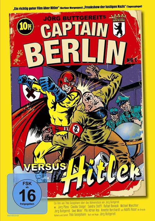 Poster for Captain Berlin vs. Hitler