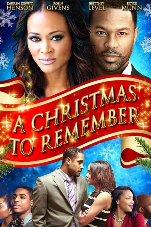 Poster for A Christmas to Remember