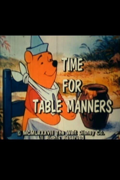 Poster for Time for Table Manners