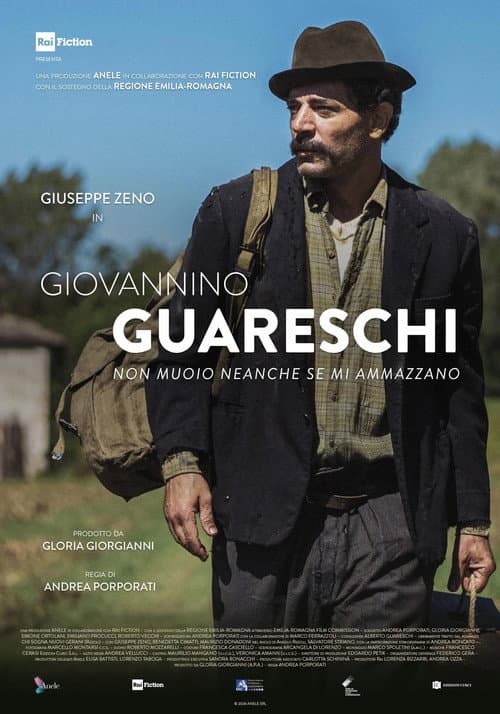 Poster for Giovannino Guareschi - Non muoio neanche se mi ammazzano