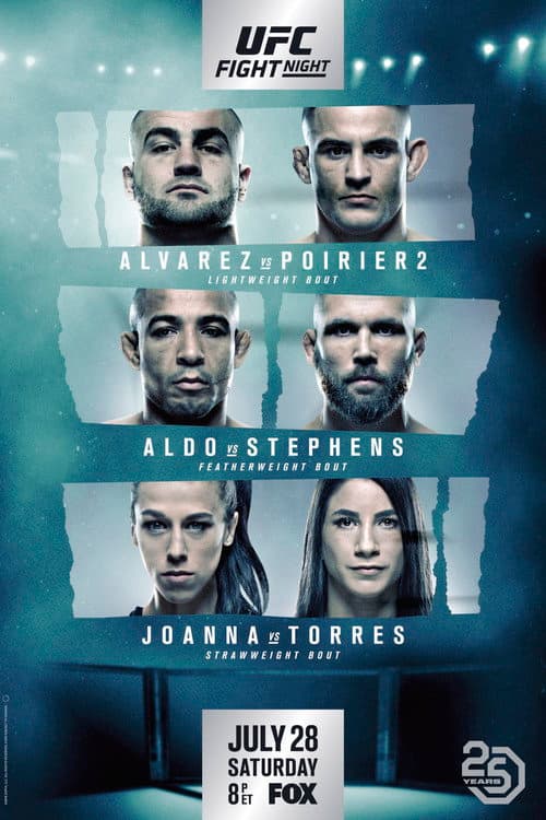 Poster for UFC on Fox 30: Alvarez vs. Poirier 2