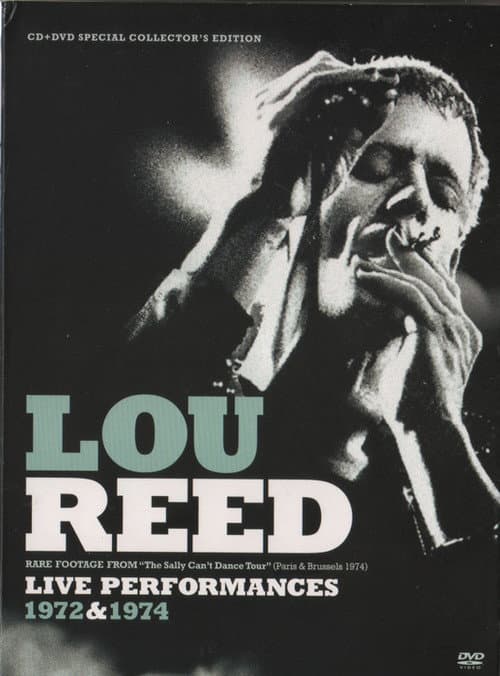 Poster for Lou Reed Live Performances 1972 & 1974