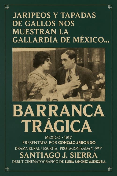 Poster for Barranca trágica