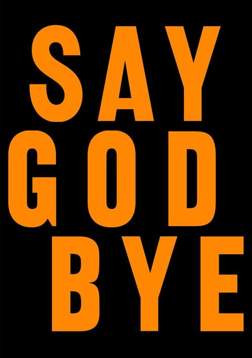 Poster for Say God Bye