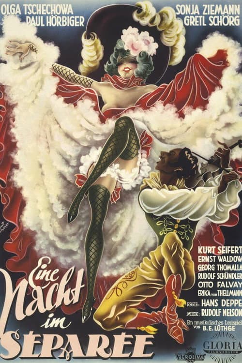 Poster for Eine Nacht im Séparée