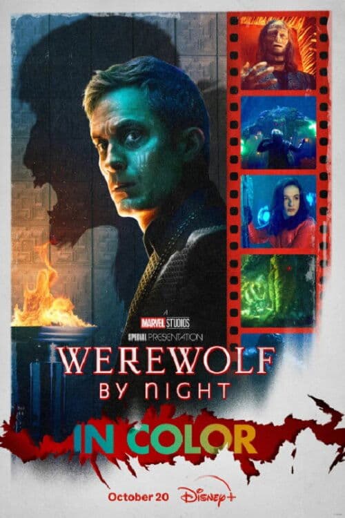 Poster for Werewolf By Night In Color