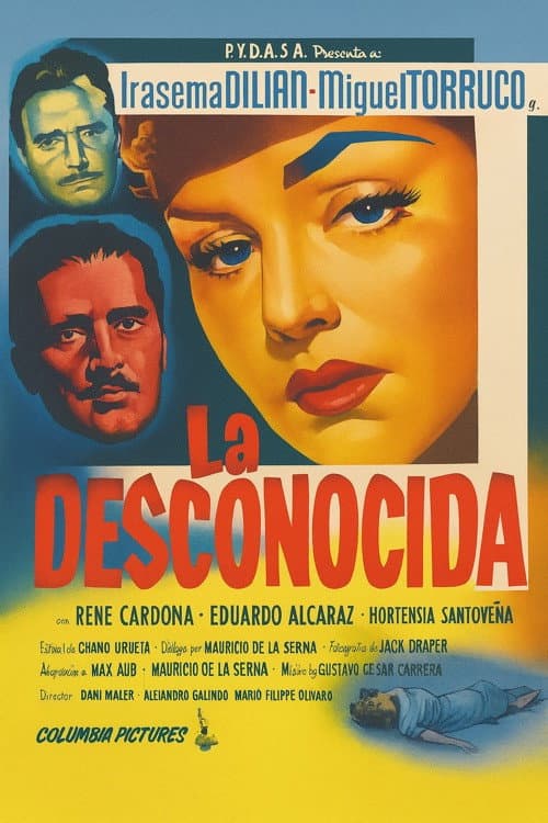 Poster for La desconocida