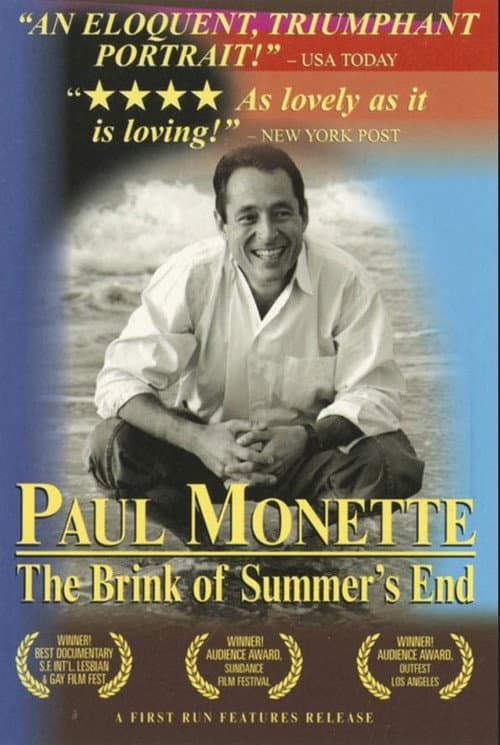Постер до фільму «Paul Monette: The Brink of Summer's End»