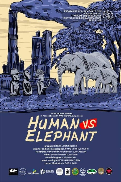 Poster for Human vs Elephant