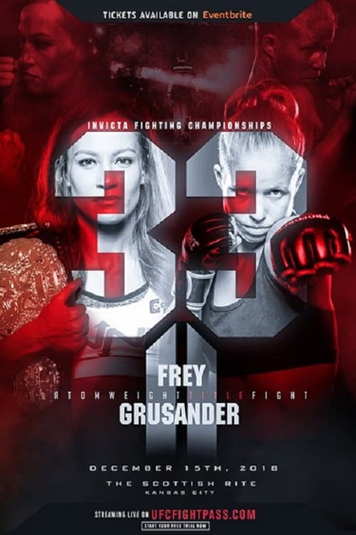 Poster for Invicta FC 33: Frey vs. Grusander II