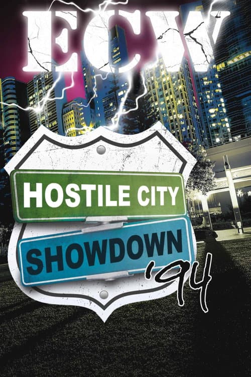 Poster for ECW Hostile City Showdown 1994