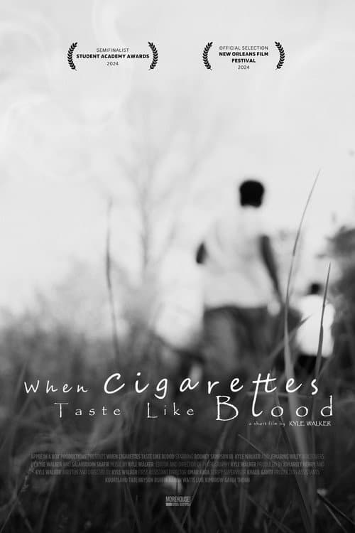 Poster for When Cigarettes Taste Like Blood
