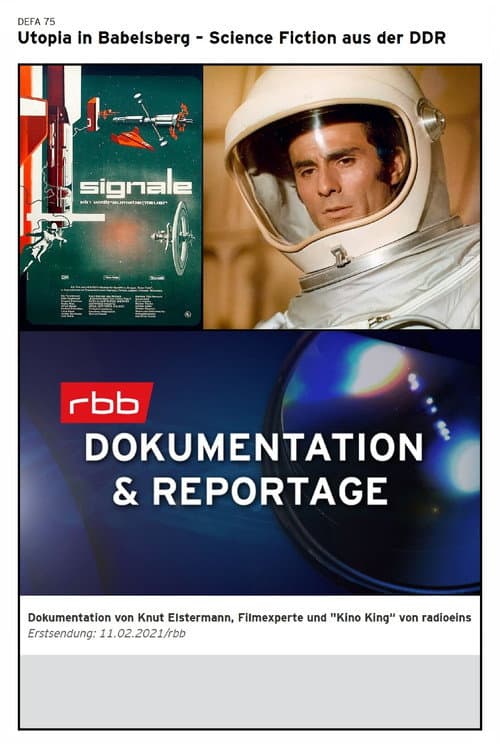 Poster for Utopia in Babelsberg - Science Fiction aus der DDR