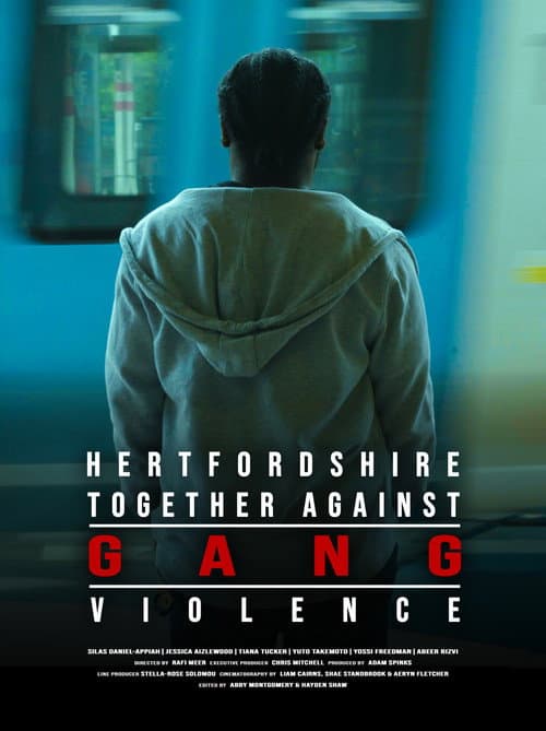 Poster for Hertfordshire Together Against Gang Violence