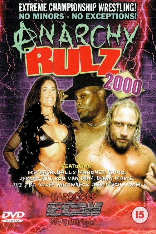 Poster for ECW Anarchy Rulz 2000