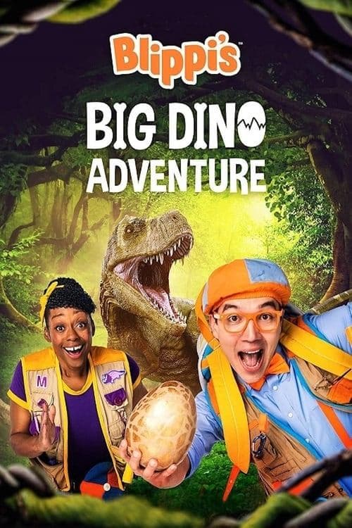 Poster for Blippi's Big Dino Adventure