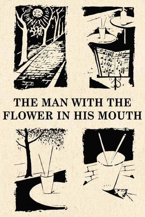Poster for The Man with the Flower in His Mouth