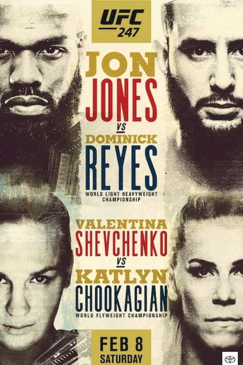 Poster for UFC 247: Jones vs. Reyes