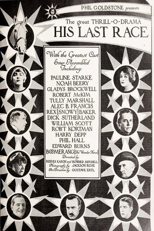 Poster for His Last Race
