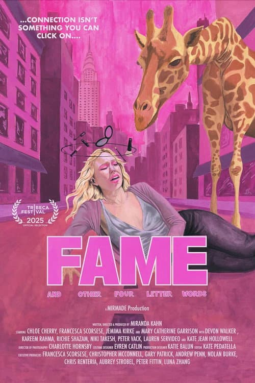 Poster for Fame and Other Four Letter Words