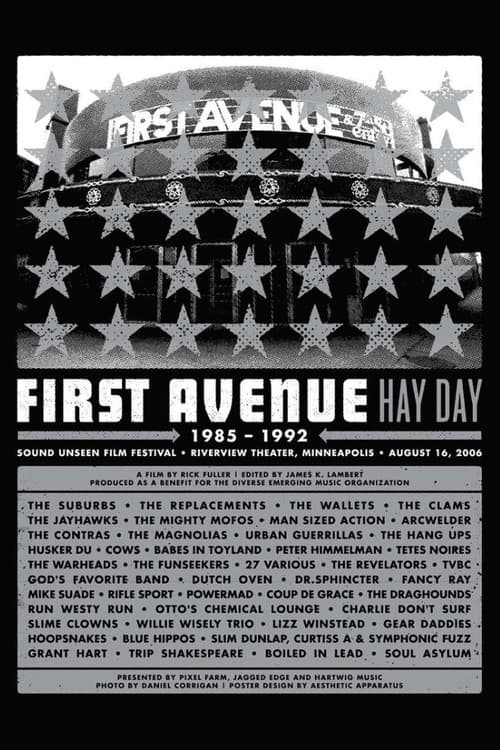 Poster for First Avenue Hayday: 1985-1992