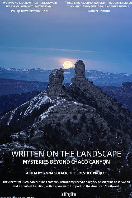 Poster for Written on the Landscape: Mysteries Beyond Chaco Canyon