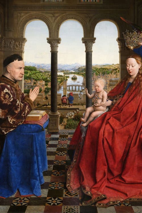 Poster for Van Eyck « Miracle dans la loggia »