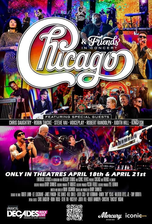 Постер до фільму «Chicago & Friends: Live At 55»