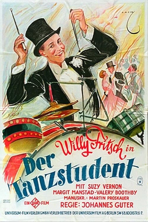 Poster for Der Tanzstudent