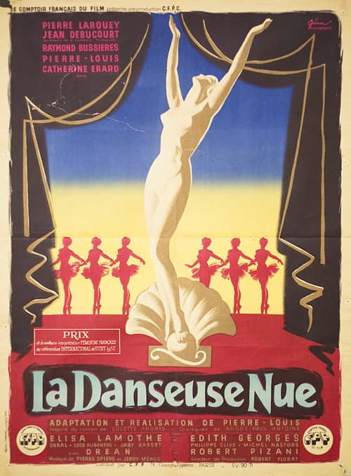 Poster for La Danseuse nue