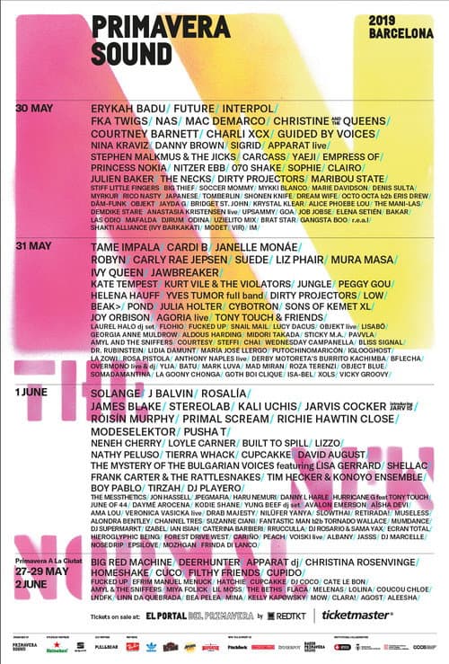 Poster for Mac Demarco Live at Primavera Sound 2019