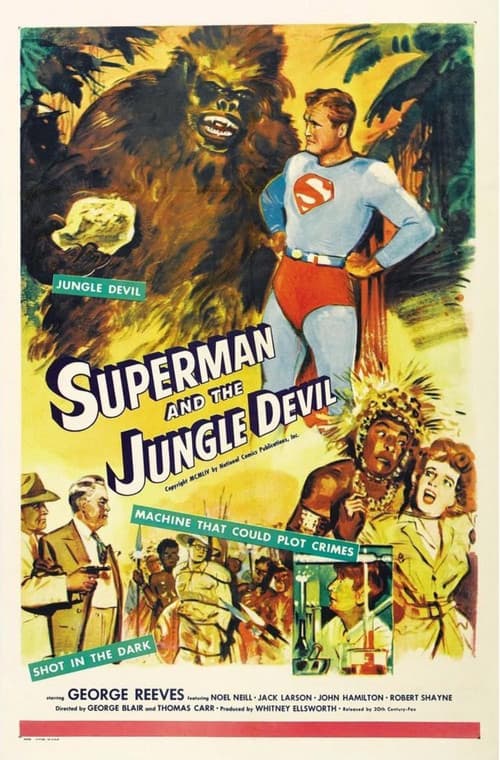 Poster for Superman and the Jungle Devil