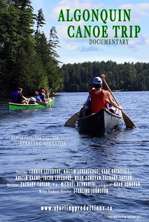 Poster for Algonquin Canoe Trip
