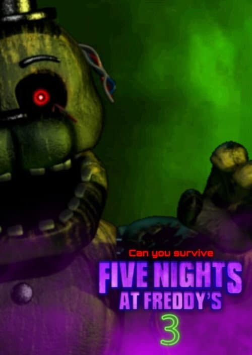 Poster for Five Nights At Freddy's 3