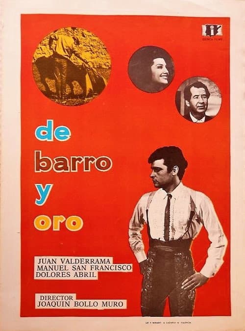 Poster for De barro y oro