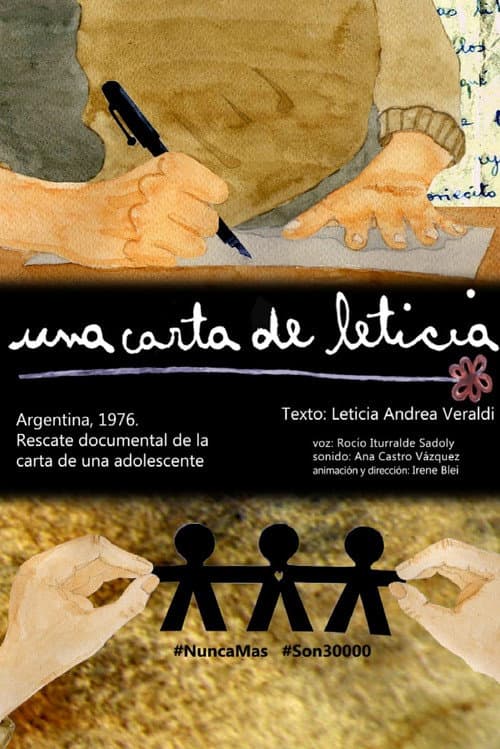 Poster for Una carta de Leticia