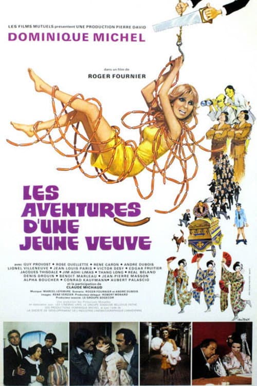 Poster for Les aventures d'une jeune veuve