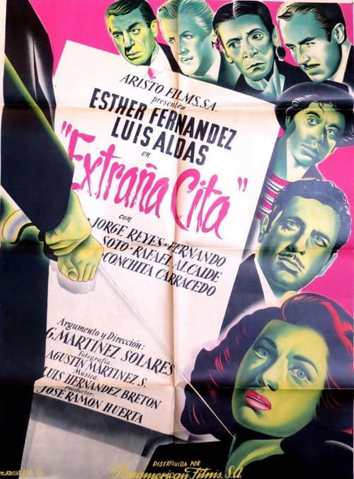 Poster for Extraña cita