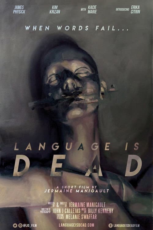 Poster for Language is Dead