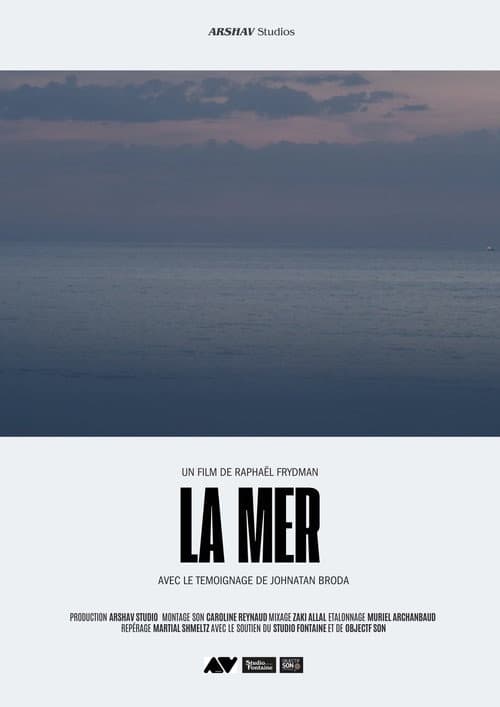 Poster for La mer